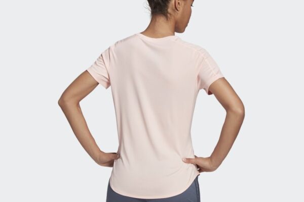 Camiseta Run It Fast 3 bandas Rosa GC6889 23 hover model Copy